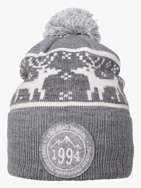 Lindberg Valley Lue Ullblanding, Grå melange