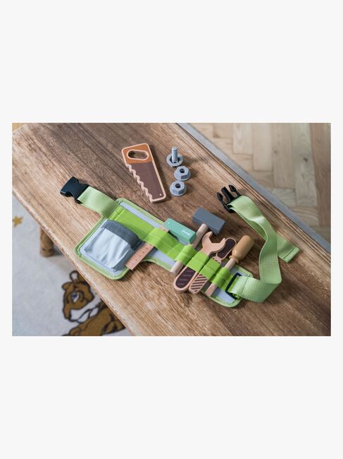 Dantoy Verktøybelte Wood In Gift Box