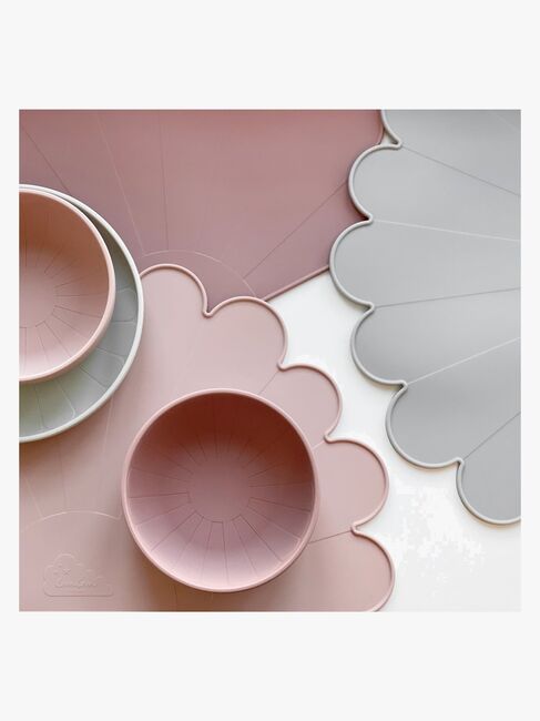 Cam Cam Copenhagen Silikonskål 2-pack Flower, Earth Mix