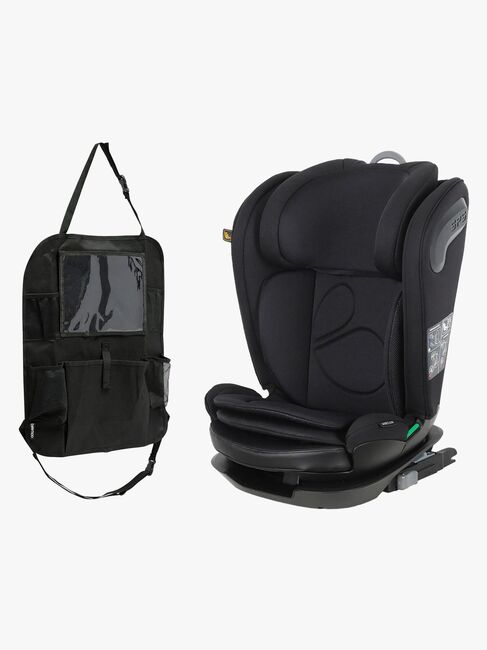 Beemoo Reform ISOFIX Beltestol inkl. Smart Organizer, Black Stone