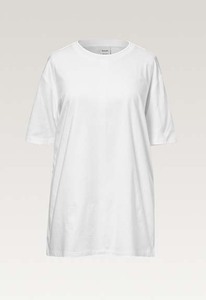 Boob The-Shirt Oversized Gravid-/Ammegenser, White