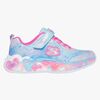 Skechers ETERNAL HEART LIGHTS  Blinkende Sneakers, Blå