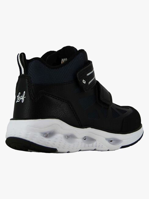 Leaf Kumla  Blinkende Sneakers, Svart