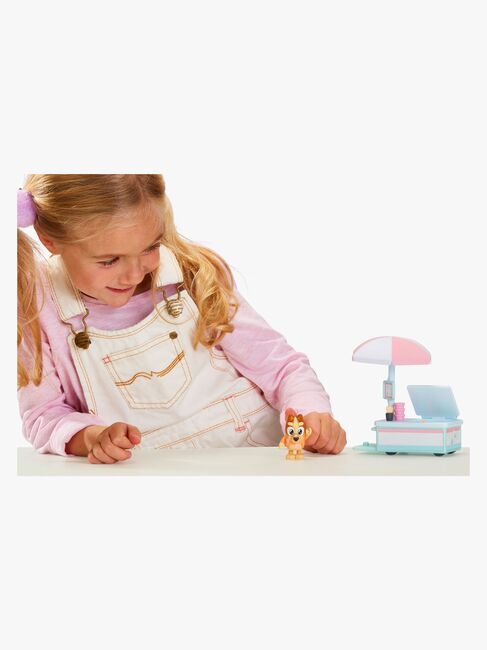 Bluey Iskremvogn Lekesett med Bingo-figur