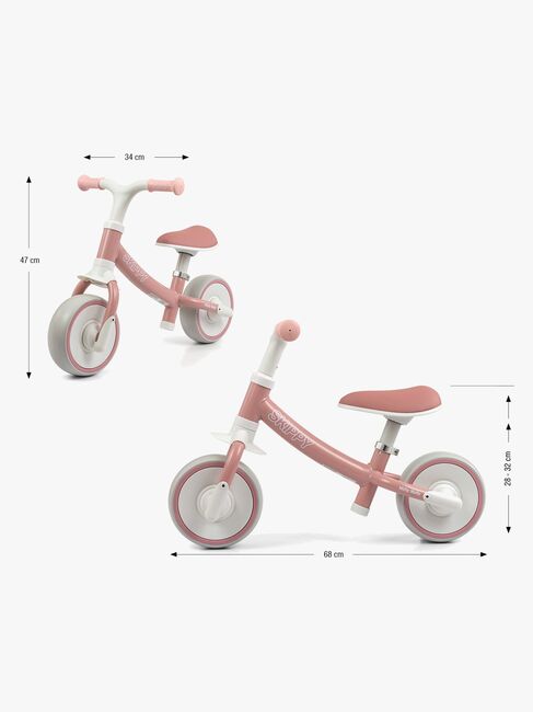 Milly Mally Skippy Balansesykkel, Rosa