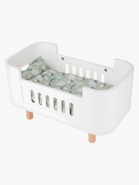 Alice & Fox Dukkeseng inkl. Madrass, Hvit