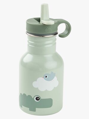 Done By Deer Playground Metallflaske, Green