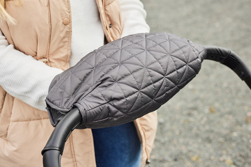 Oh, Poppy! Luna Quilted Håndvarmer, Anthracite Gray