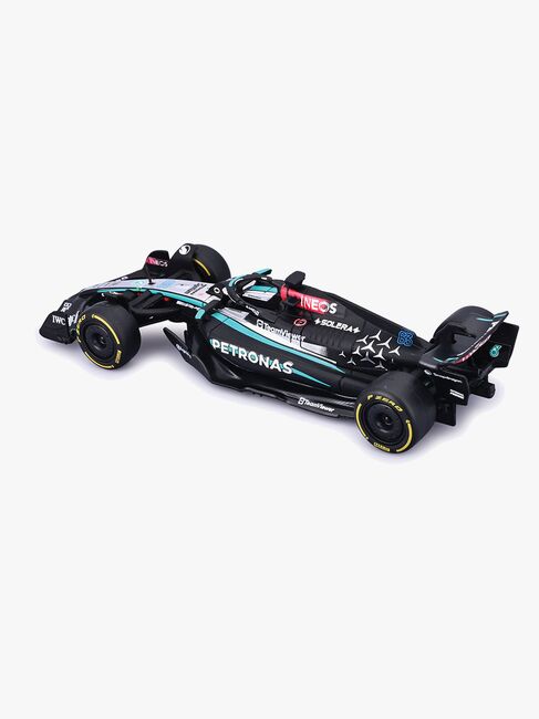 F1 Mercedes AMG Racing Transportsett med W15 Russell #63 1:43