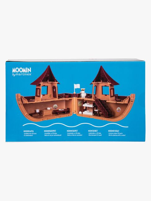 Mummitrollet Haffsårkestern Båt med 1 Figurer