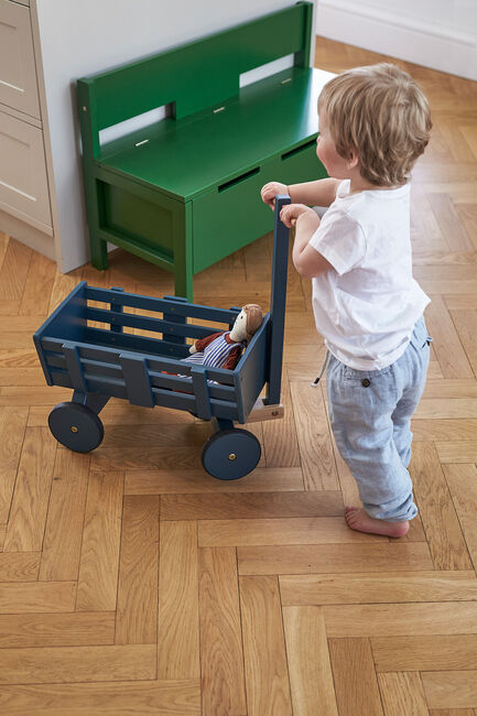 Kids Concept Dukkevogn Carl Larsson, Blå