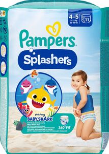 Pampers Splashers Svømmebleier S4/5 11-pack