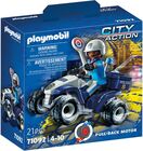 Playmobil 71092 City Action Politifirhjuling