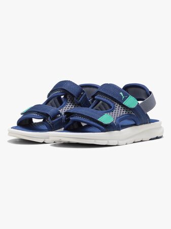 Puma Evolve Sandaler, Blue/Vibrant Green