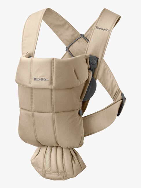 Babybjörn Mini Bæresele Vevd, Beige