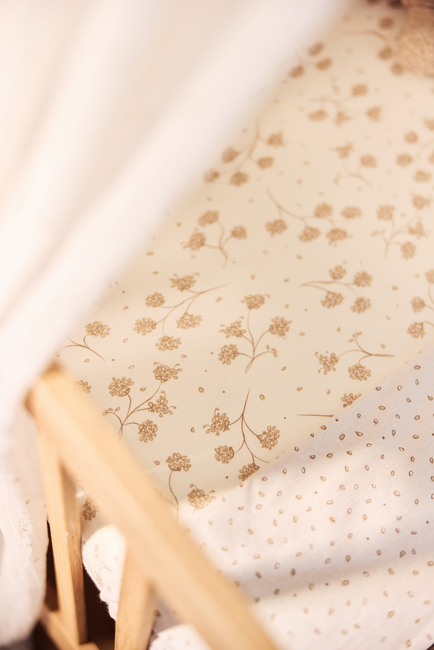 Jollein Stretchlaken 70x140, Leafy Dreams