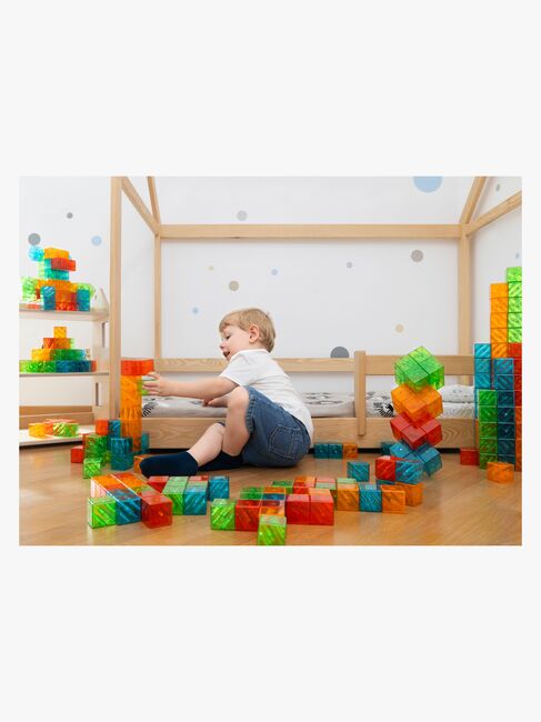 Geomag Magnetic Blocks Gems Byggesett 16 Deler