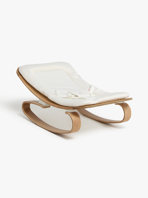 Beemoo PLAY Nordic Vippestol, White/Wood