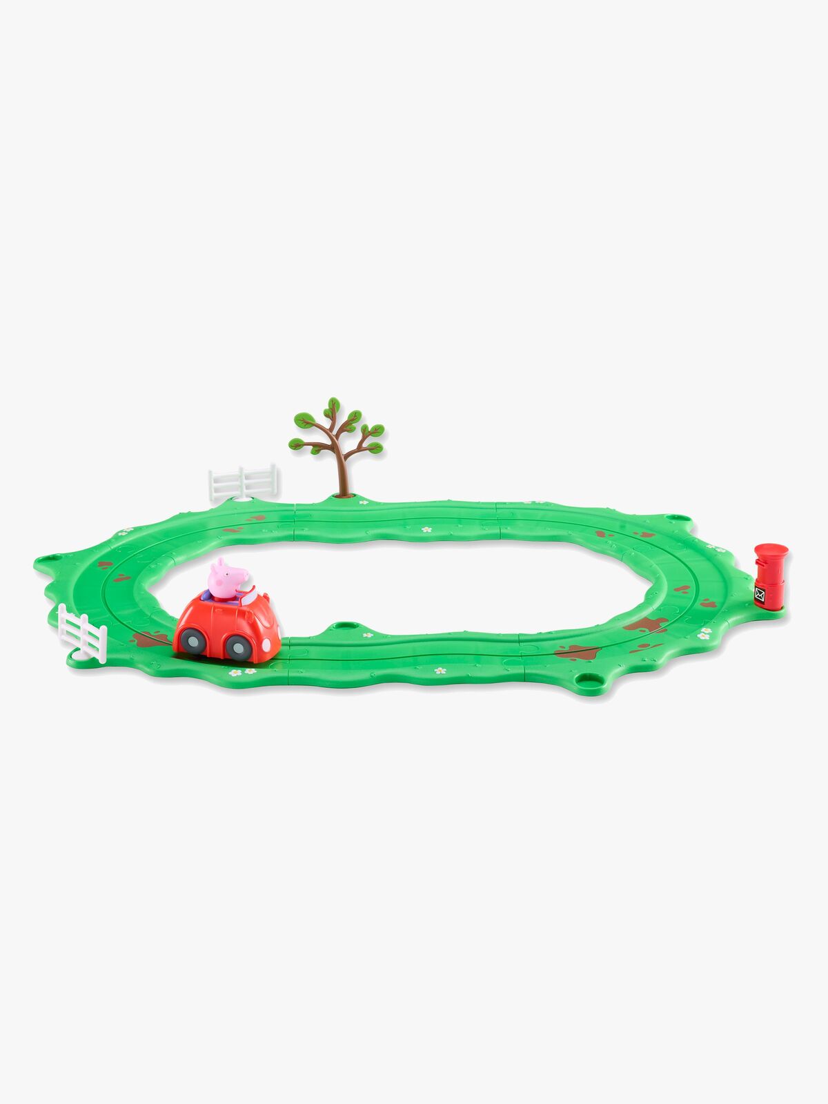 Peppa Gris Whizz Around Bilbane Rød Bil