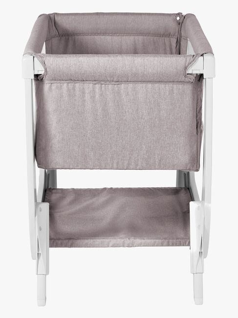 Shnuggle Air Bedside Crib, Stone Grey