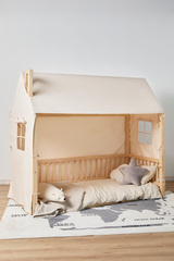 Minitude MASON Sengehimmel til Hus, Off-white