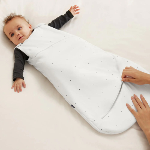 Snüz SnuzPouch Sovepose 2.5 TOG, White/Dot