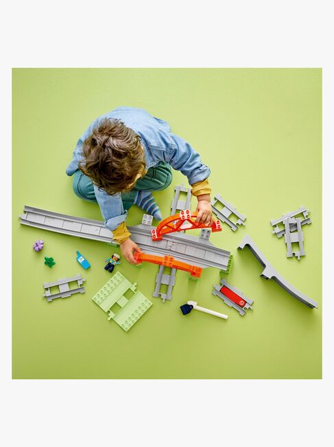 LEGO DUPLO Town 10426 Utvidelsessett med togbro og skinner