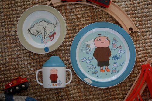 Albert Åberg Barneservise 3 Deler