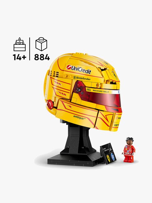 LEGO Editions Formula 1 43022 Scuderia Ferrari HP Lewis Hamilton hjelm