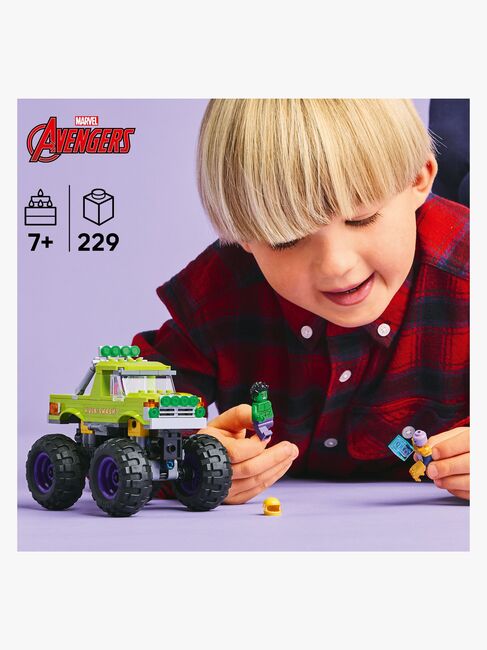 LEGO Super Heroes 76312 Hulk-monstertruck mot Thanos