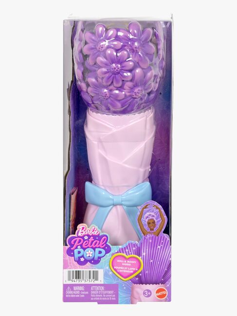 Barbie Petal Pop Flower Surprise Dukke Prestekrage, Lilla