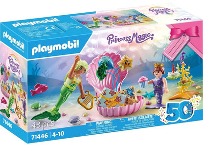 Playmobil 71446 Princess Magic Byggesett Mermaid's Birthday Party