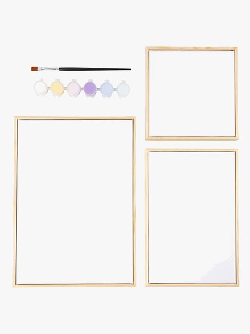 Creativ Company Lerett 3-Pakk, Pastellfarget