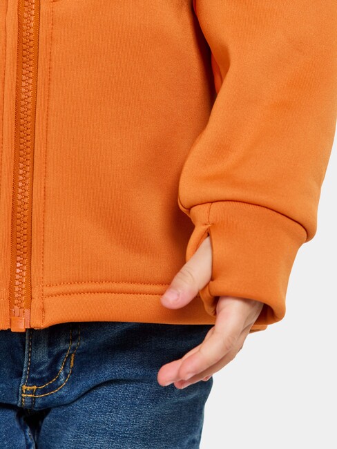 Didriksons Filur Hybridjakke, Orange Jam