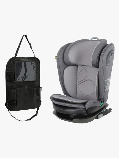 Beemoo Reform ISOFIX Beltestol inkl. Smart Organizer, Mineral Grey