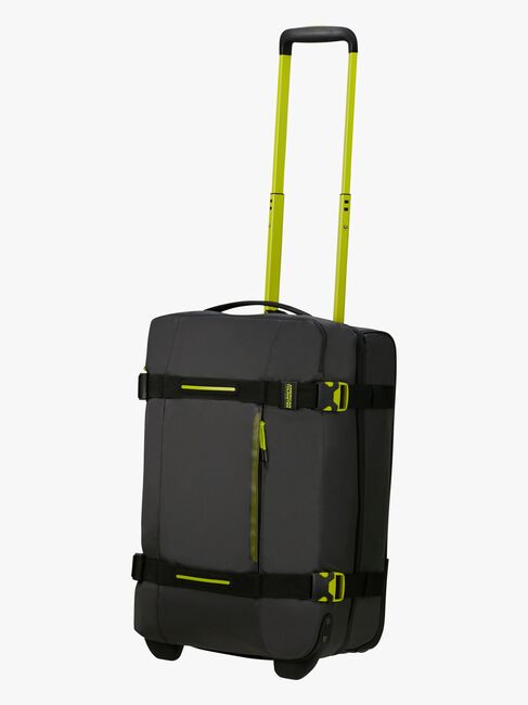 American Tourister Urban Track Duffle Koffert 55L, Black/Lime