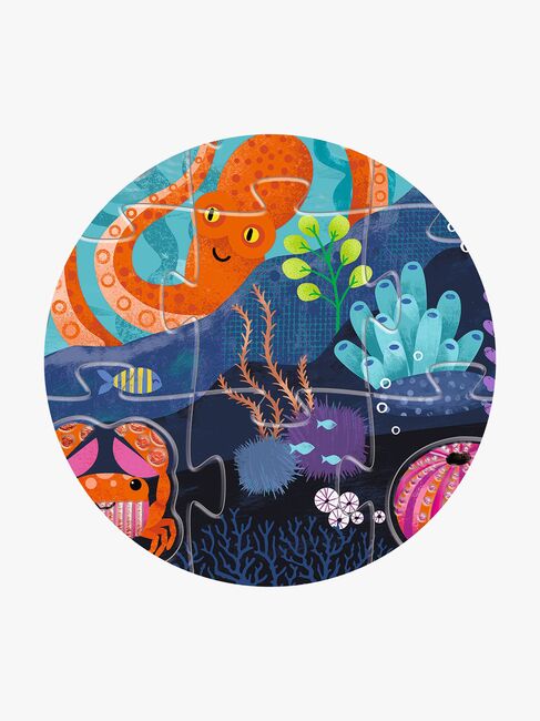 Djeco Puslespill Tactilo Sea 2-i-1