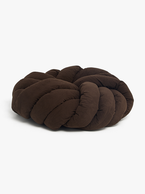 Alice & Fox BRADIE Puff, Brown Manchester