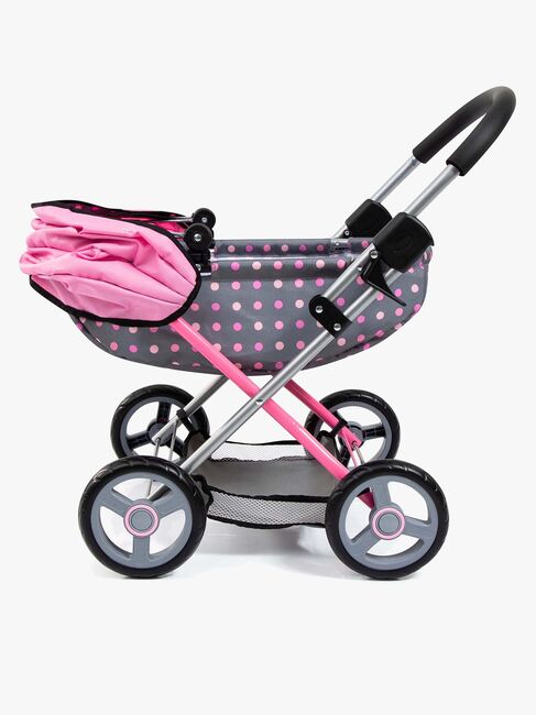 Bayer Design Dukkevogn Cosy, Grå/Rosa