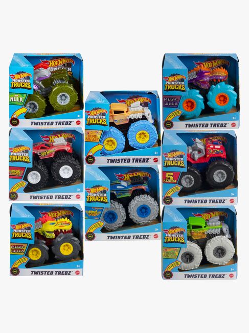 HotWheels Montertruck 1:43 Rev Tredz Blandet