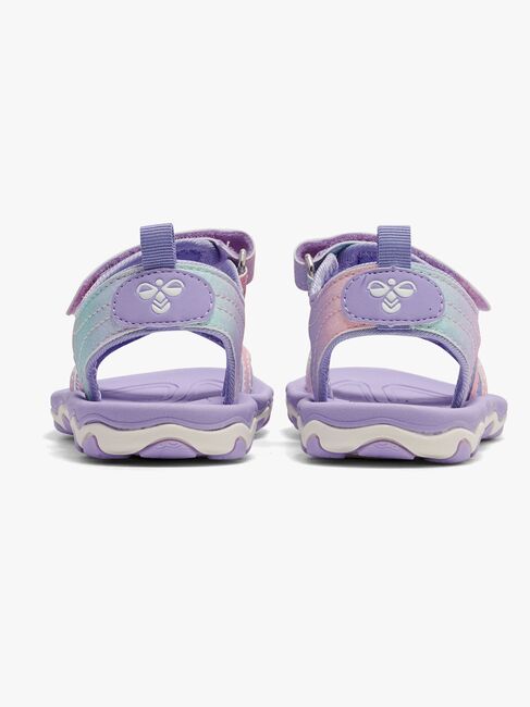 Hummel Glitter Jr Sandaler, Multi Color Pink