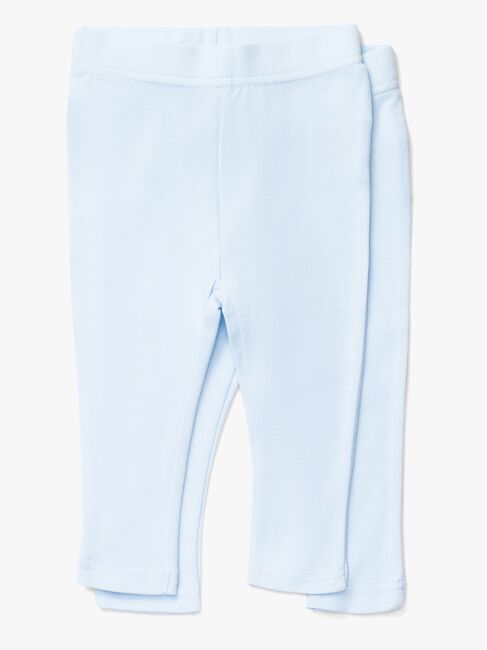Tiny Treasure Lexi Leggings 2-Pack, Baby Blue