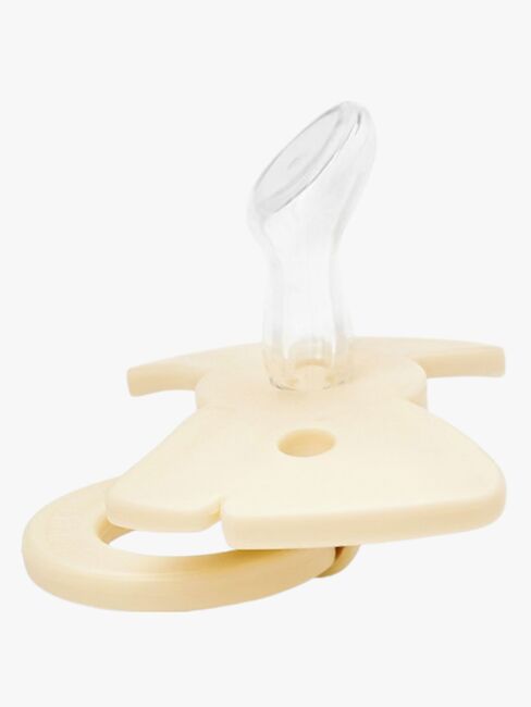 Elodie Binky Bow Smokk 3+, Oat White