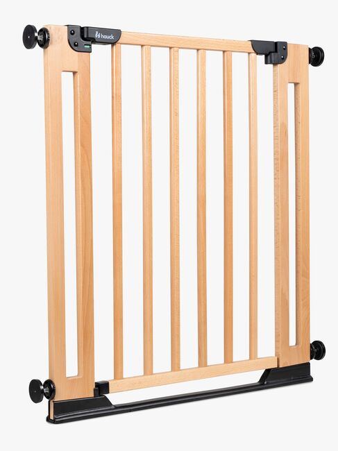 Hauck Clear Step Easyclose Skrugrind, Eco Beech