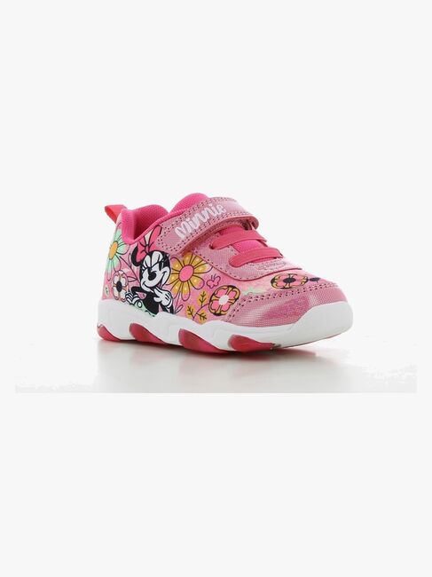 Disney Minni Mus Blinkende Sneakers, Fuchsia