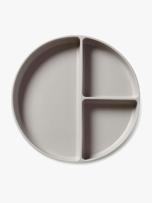 nuuroo Mingo Delt Tallerken Silikon, Cobblestone