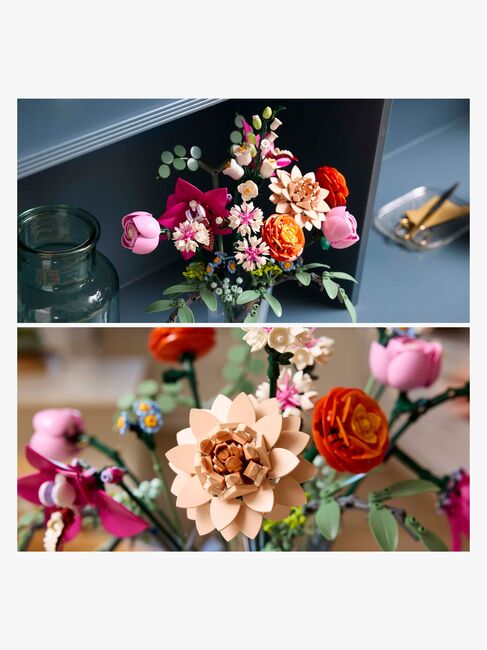 LEGO Botanicals 10342 Vakker bukett med rosa blomster