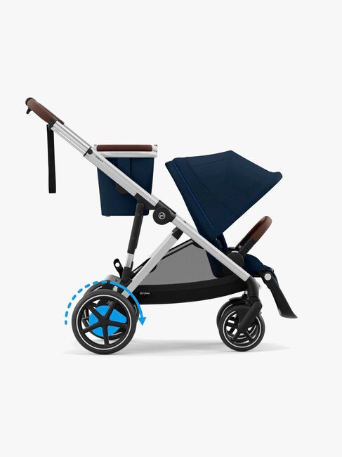 Cybex e-Gazelle S Duovogn, Ocean Blue/Silver