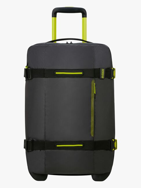 American Tourister Urban Track Duffle Koffert 55L, Black/Lime