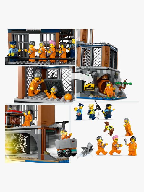 LEGO City 60419 Politiets fengselsøy